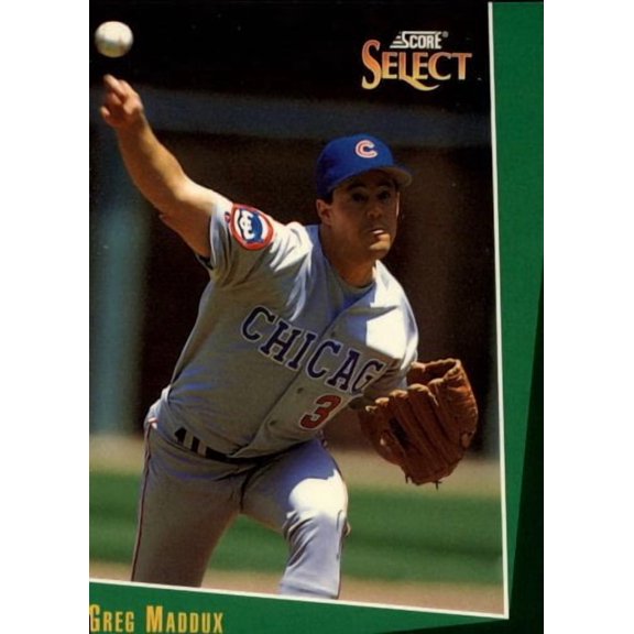1993 Select #31 Greg Maddux MLB Baseball Trading Card