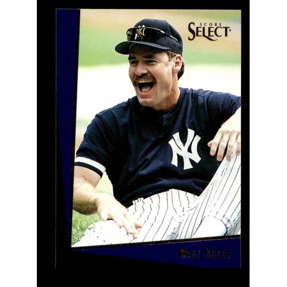 1993 Select Rookie/Traded Wade Boggs #17T New York Yankees MLB Baseball Trading Card