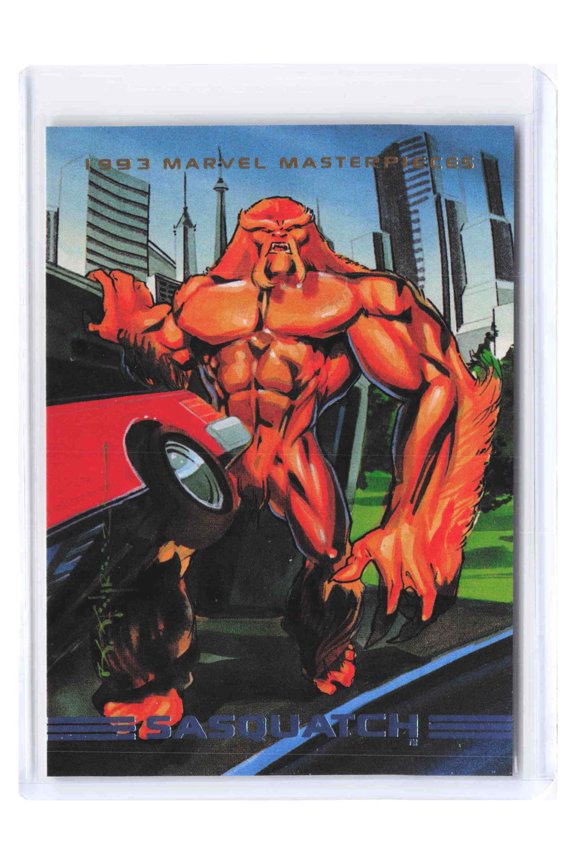 1993 SkyBox Marvel Masterpieces Sasquatch #66 Trading Card