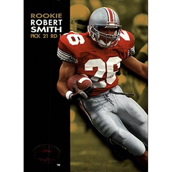1993 SkyBox Premium #35 Robert Smith RC NFL Football Trading Card