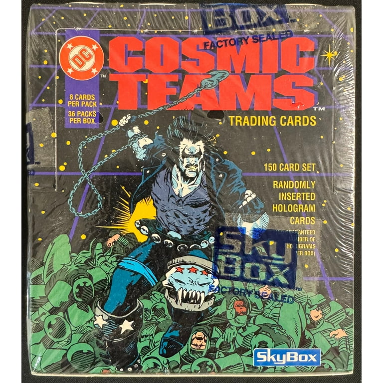 1993 Skybox DC Cosmic Teams Trading Cards Box - Walmart.com