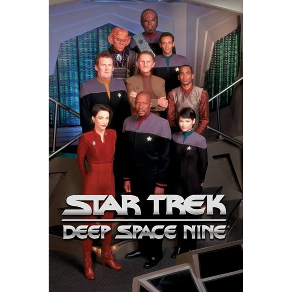 1993 Star Trek Deep Space Nine Movie Poster Sisko Nerys Quark Odo UNFRAMED PAPER POSTER, Home Decor