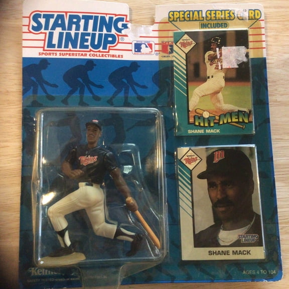 1993 Starting Lineup MLB Shane Mack Minnesota Twins MLB Figure