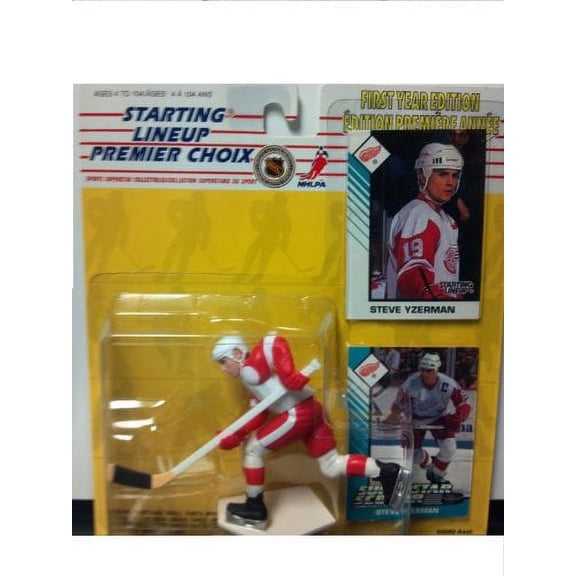 1993 Steve Yzerman Detroit Red Wings Kenner SLU Starting Lineup NHL Hockey figure