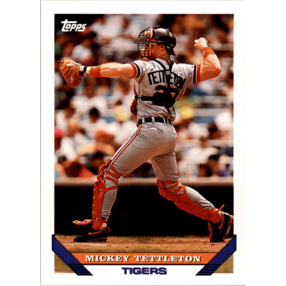 1993 Topps #135 Mickey Tettleton MLB Baseball Trading Card