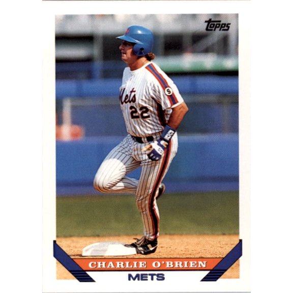 1993 Topps #242 Charlie O'Brien MLB Baseball Trading Card