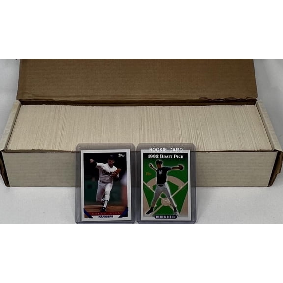 1993 Topps Baseball Hand Collated Complete Set 1-825 Derek Jeter RC