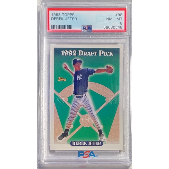 1993 Topps Derek Jeter #98 PSA 8