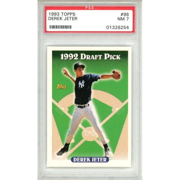 1993 Topps Derek Jeter #98 Rookie PSA 7