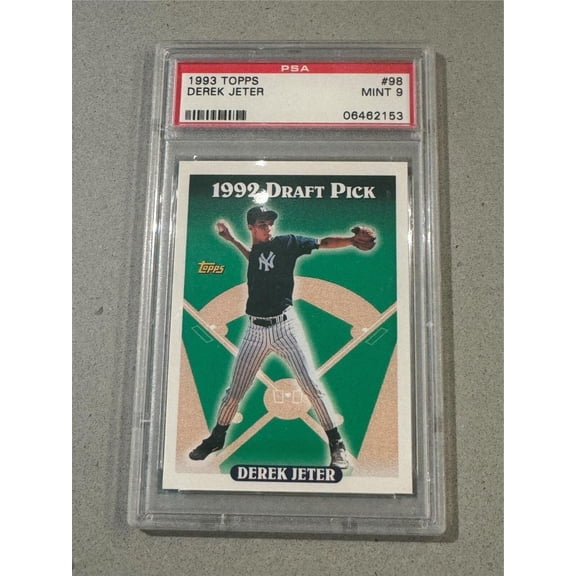 1993 Topps Derek Jeter #98 Rookie PSA 9
