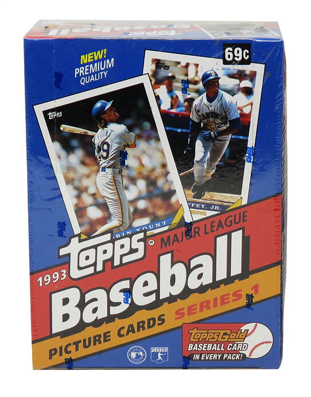 1993 Topps Series 1 Baseball Factory Sealed Wax Box - 36 Packs (1