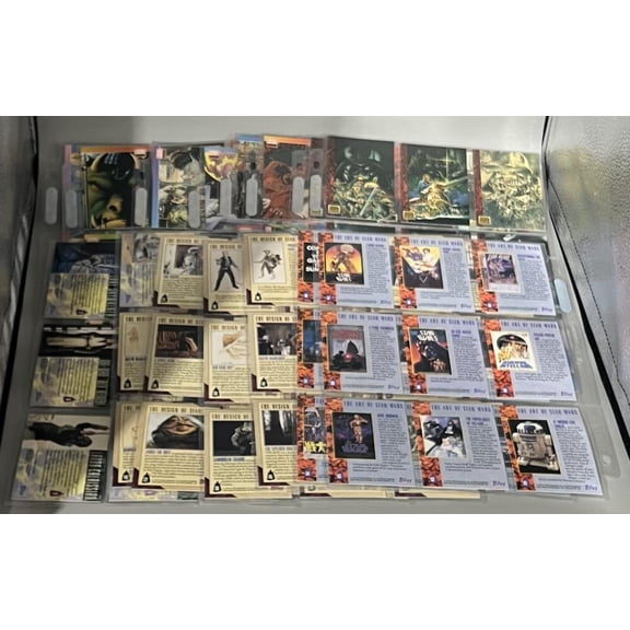 1993 Topps Star Wars Galaxy Complete Trading Card Set 1-140