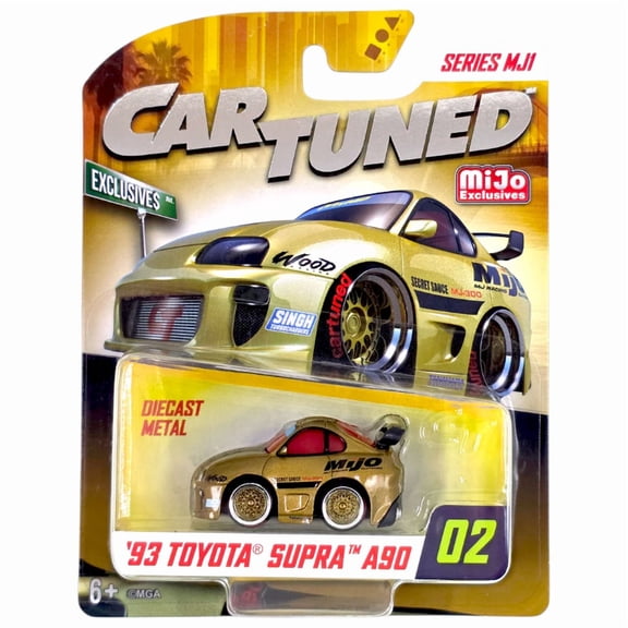 Car Tuned 1993 Toyota Supra A90 (JDM) Gold