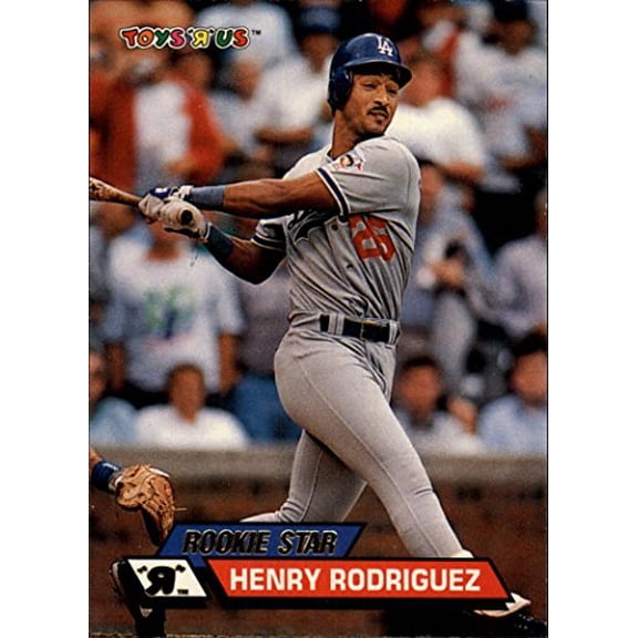 1993 Toys'R'Us #38 Henry Rodriguez MLB Baseball Trading Card