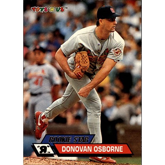 1993 Toys'R'Us #41 Donovan Osborne MLB Baseball Trading Card