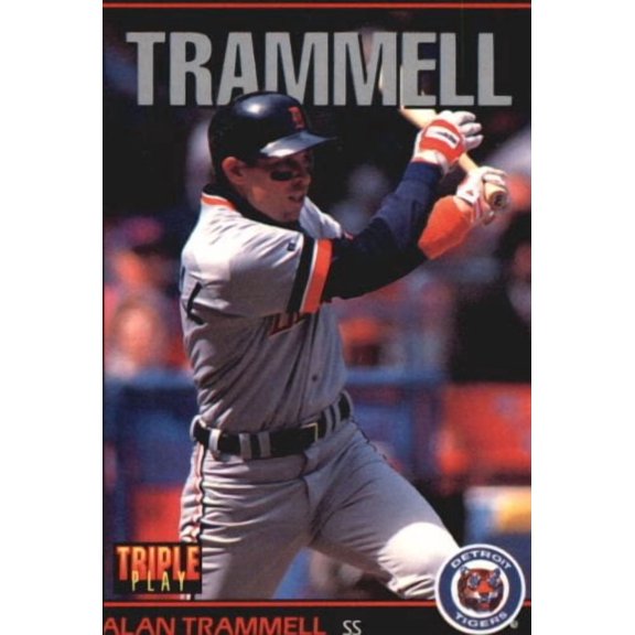 1993 Triple Play #191 Alan Trammell MLB Baseball Trading Card