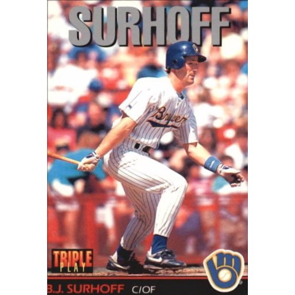 1993 Triple Play #248 B.J. Surhoff MLB Baseball Trading Card