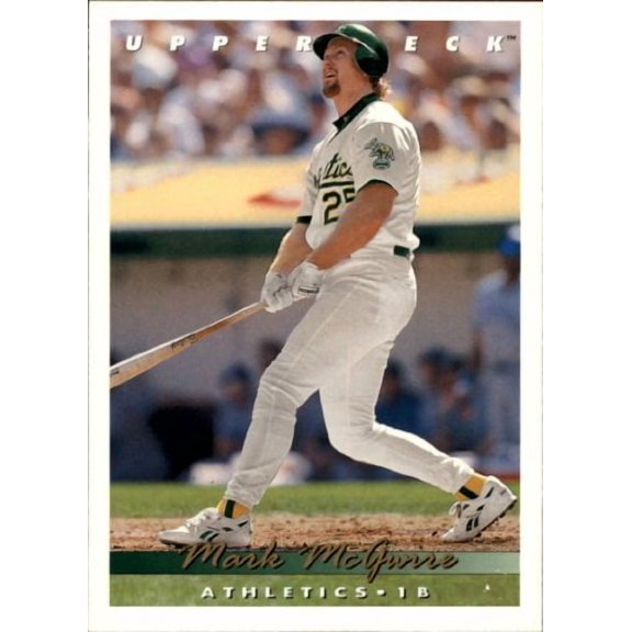 1993 Upper Deck #566 Mark McGwire MLB Baseball Trading Card