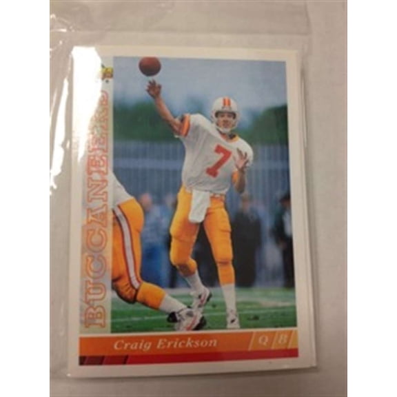1993 Upper Deck Football Tampa Bay Buccaneers Team Set 20 Cards