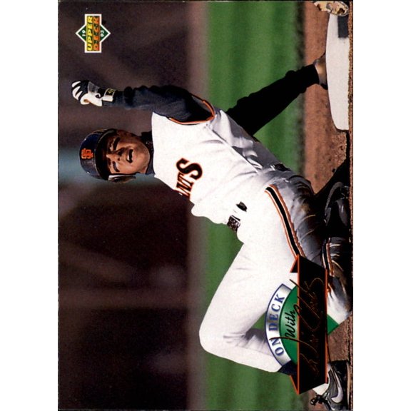 1993 Upper Deck On Deck #D8 Will Clark MLB Baseball Trading Card