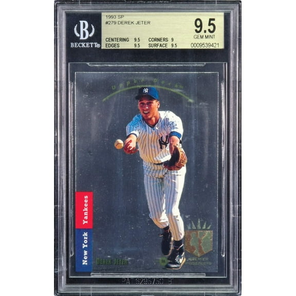 1993 Upper Deck Sp Derek Jeter #279 RC BGS 9.5 GEM MINT