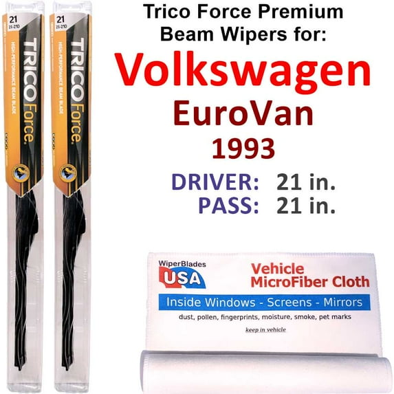 1993 Volkswagen EuroVan Performance Beam Wipers (Set of 2)