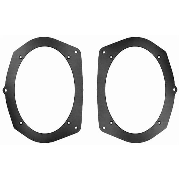 1994-1997 Honda Accord 6x9" Rear Deck Speaker Adapter Spacer Rings - SAK030_69 - 1 Pair