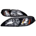thumbnail image 1 of 1994-1998 Ford Mustang Crystal Housing Headlight, Smoke Lens, 1 of 1