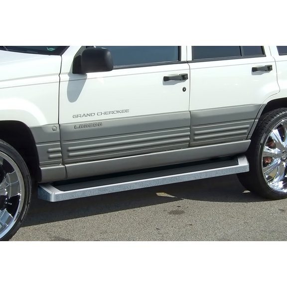 1994-1998 Jeep Grand Cherokee Laredo Only Polish Finish 6 Inch iRunning Board Door to Door Side Bar Side Step Running Board