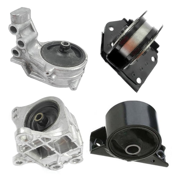 1994-1998 Mitsubishi Galant 2.4L Engine Motor & Trans. Mount Set 4PCS for Manual Trans. A6673 A6672 A6657 A6662