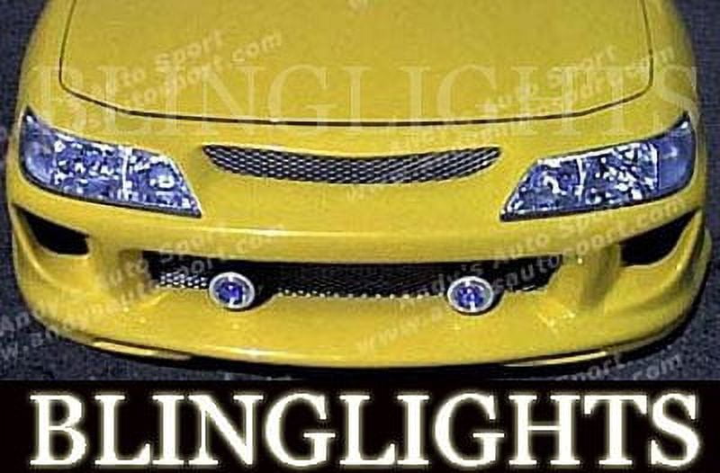 Fog Lights Bumper Driving Lamps with Bezel Fits 1994-1997 Acura Integra RS LS GS