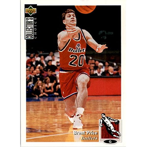 1994-95 Collector's Choice #320 Brent Price NBA Basketball Trading Card