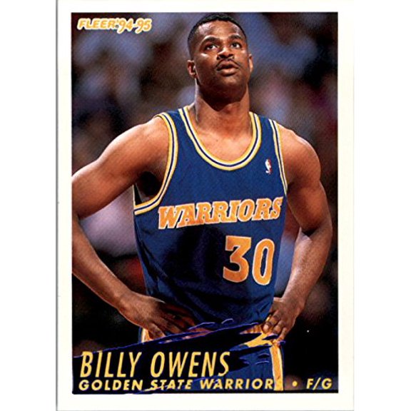1994-95 Fleer #76 Billy Owens NBA Basketball Trading Card
