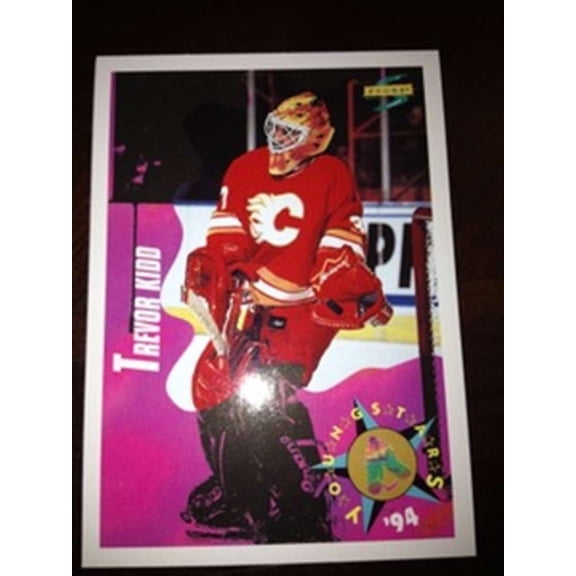 1994-95 Score Calgary Flames Team Set 10 Cards Trevor Kidd RC Fleury MINT