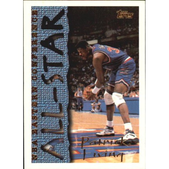 1994-95 Topps #1 Patrick Ewing AS NBA Basketball Trading Card