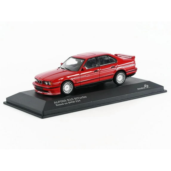 1994 BMW E34 Alpina B10 BiTurbo Alpina Green Metallic 1/43 Diecast Model Car by Solido