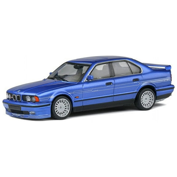 1994 BMW Alpina B10 (E34) BiTurbo, Blue - Solido S4310401 - 1/43 Scale Diecast Model Car