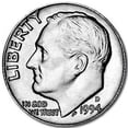 thumbnail image 1 of 1994-D Roosevelt Dime BU, 1 of 2