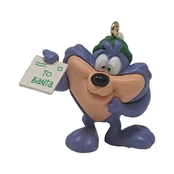 1994 Dizzy Devil (Tiny Toon Adventures) Hallmark Keepsake Christmas Tree Ornament - QXM413-3