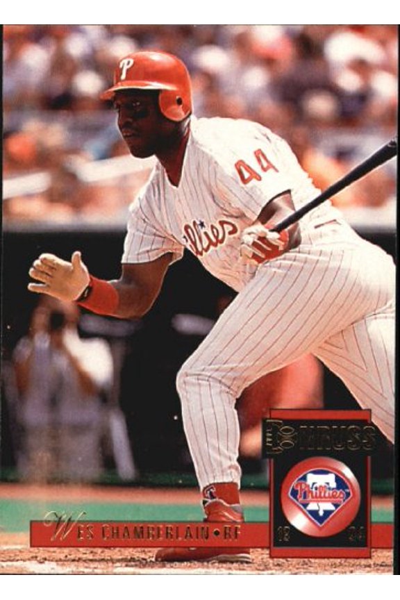 1994 Donruss #101 Wes Chamberlain MLB Baseball Trading Card