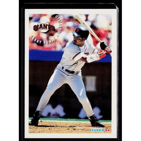 1994 Fleer Sunoco Barry Bonds San Francisco Giants #5 Baseball Card