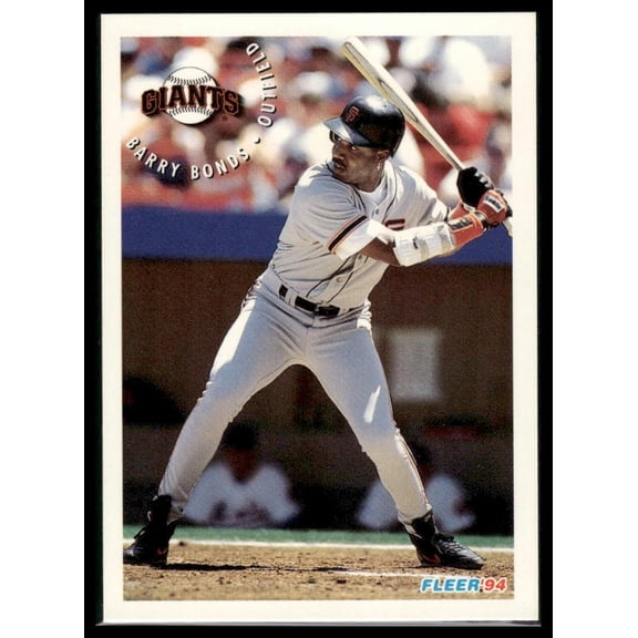 1994 Fleer Sunoco Barry Bonds #5 San Francisco Giants Baseball Card