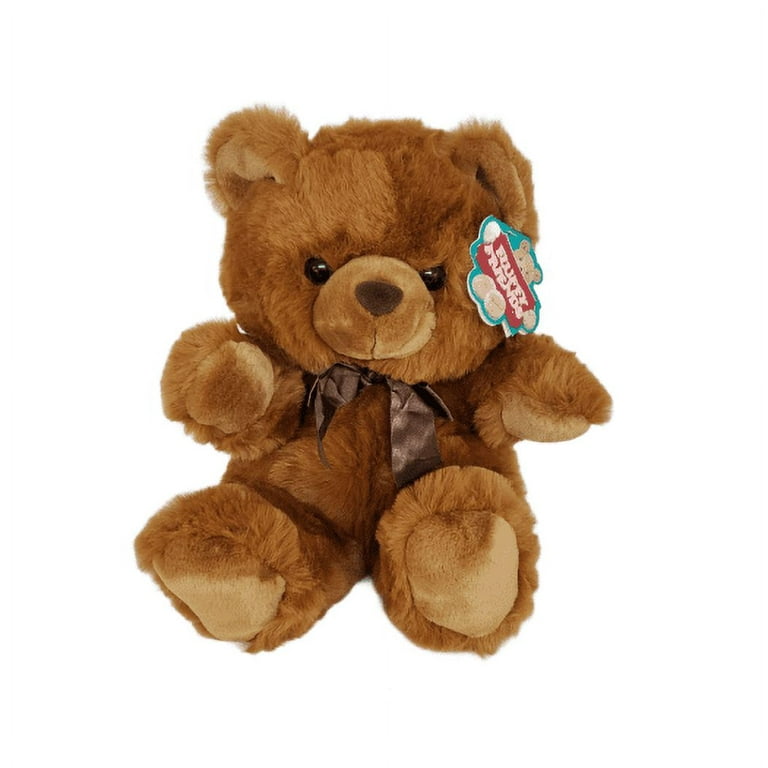 1994 Fluffy Friends Brown Sitting Teddy Bear 14