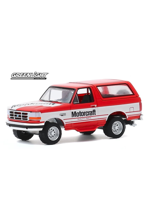 1994 Ford Bronco, Motorcraft - Greenlight 41110/48 - 1/64 scale Diecast Model Toy Car