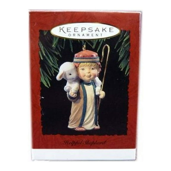 1994 Hallmark Keepsake Ornament Helpful Shepherd QX5536