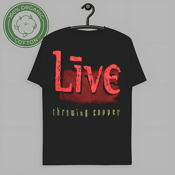 1994 Live - Throwing Copper vintage tour tee shirt-TH66760