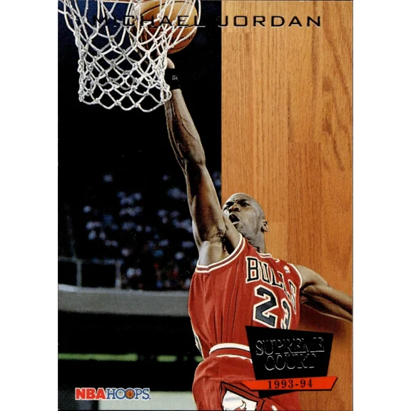 1994 Michael Jordan NBA Hoops Supreme Court Insert