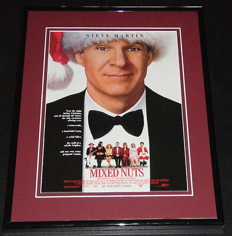 1994 Mixed Nuts 11x14 Framed ORIGINAL Advertisement Steve Martin Adam