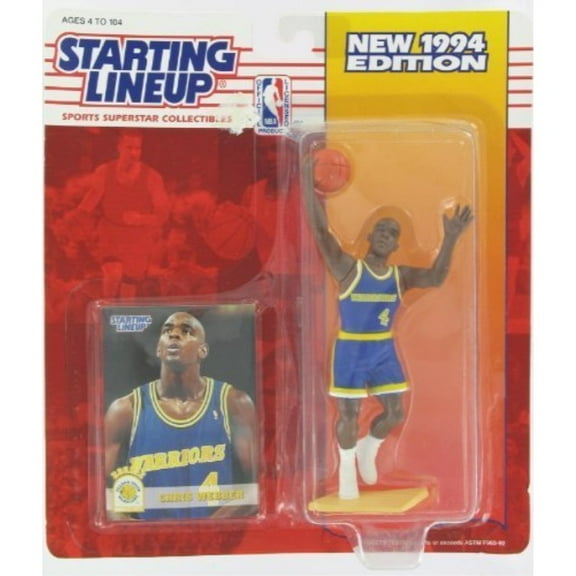 1994 NBA Staring Lineup Chris Webber Golden State Warriors