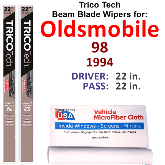 1994 Oldsmobile 98 Beam Blade Wipers (Set of 2)